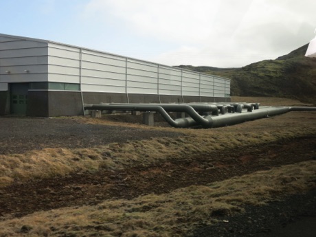 geothermal plant outside Reykjavik